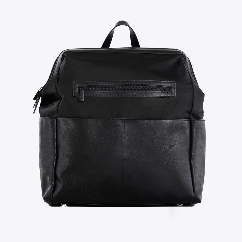 BÉIS backpack diaper bag in black